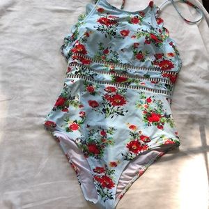 Cute one piece swim suit